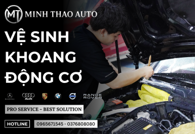 VỆ SINH KHOANG ĐỘNG CƠ